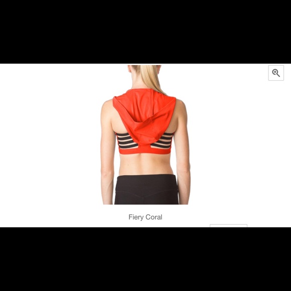 MPG Tops - NWB MPG Hooded sport bra